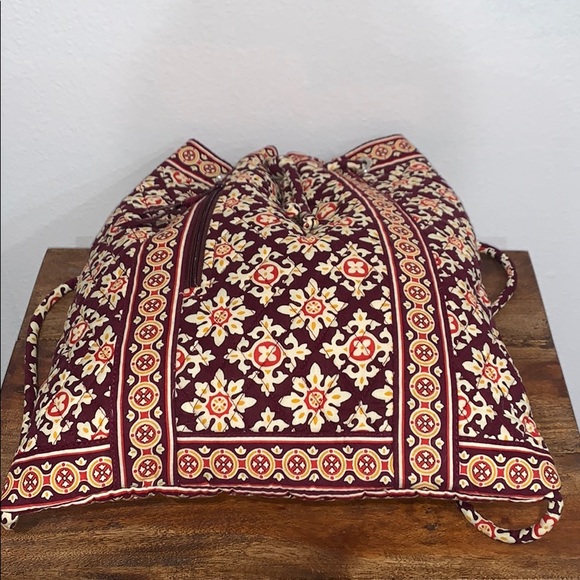 Vera Bradley Quilted Drawstring Backpack main image 5